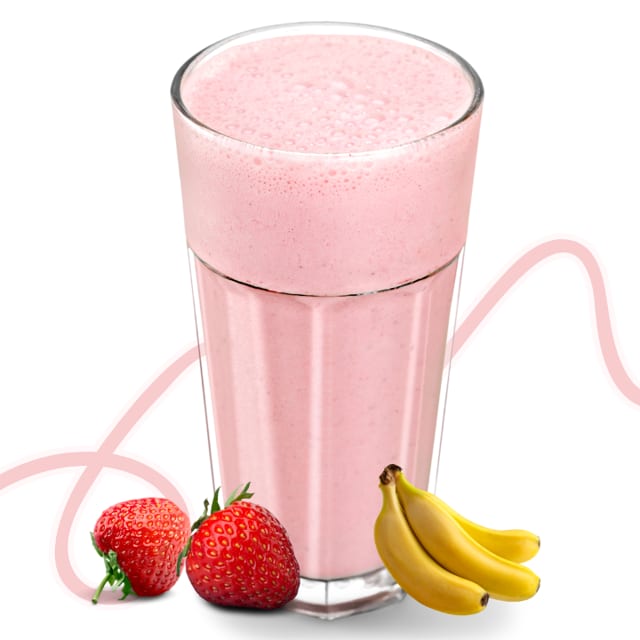 Strawberry Banana Milk.
