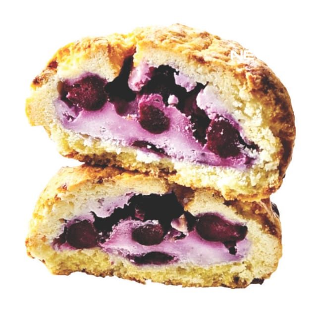 Blueberry Ice Scone.