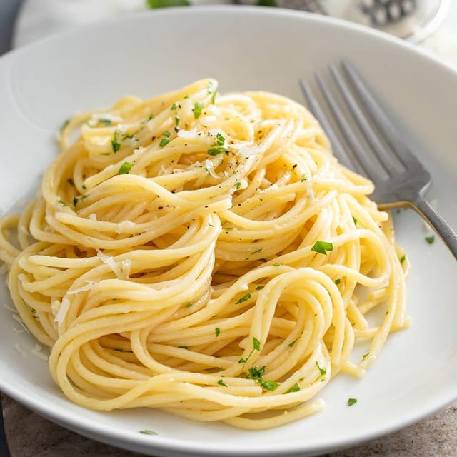 Pasta al Burro (butter noodles).