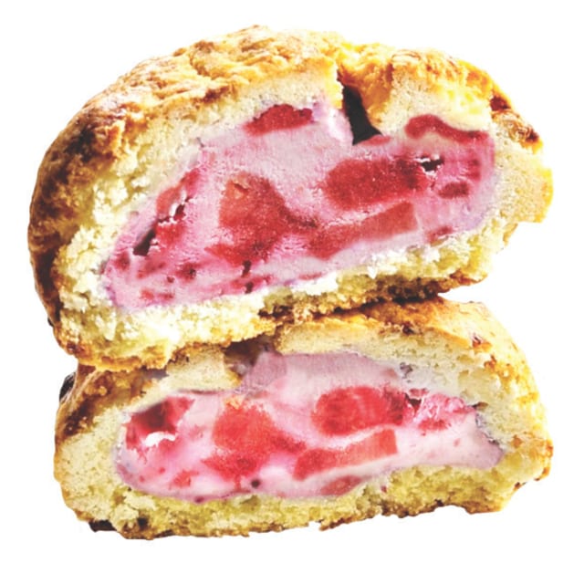 Strawberry Ice Scone.
